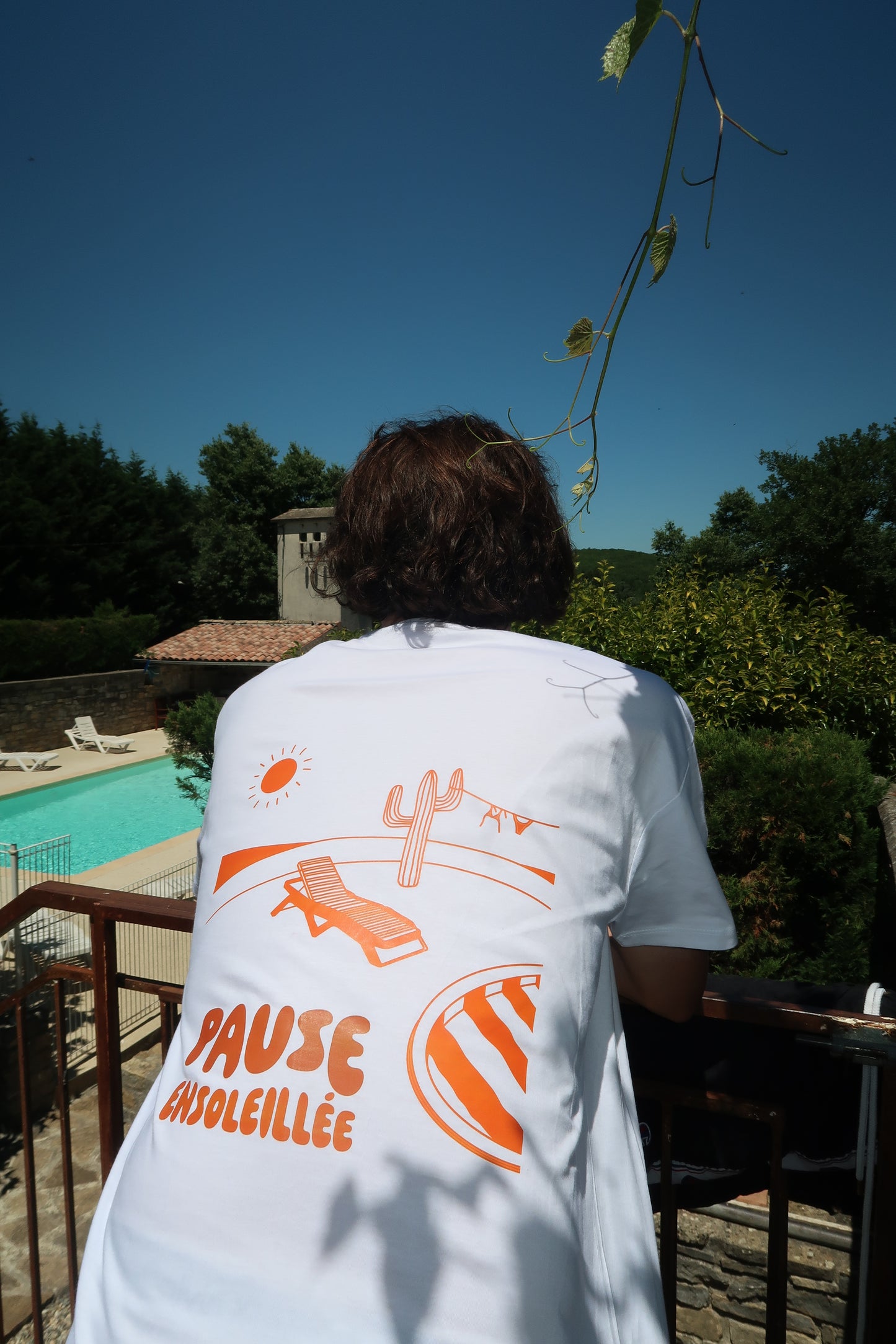 T-shirt Pause ensoleillée