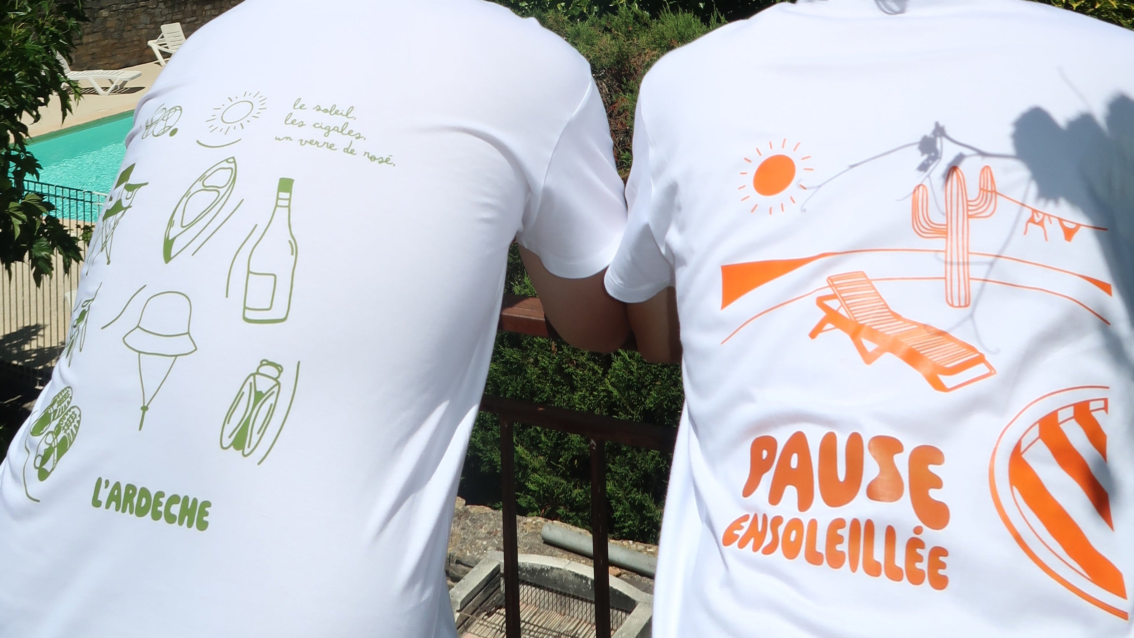 shooting photo t-shirts portés